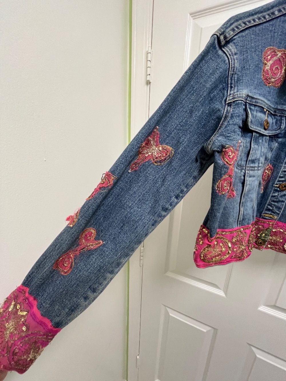 Women's Parasuco Jeans Jacket L - Picture 2 of 13